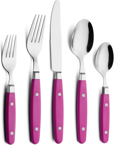Silverware set stainless steel - silverware,